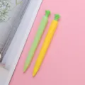 Kreative niedliche fruchtform einziehbare kugelschreiber mit texturgriff fuer schueler geschenk. - Ananas Druckbleistift / 0.5mm