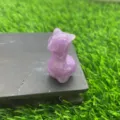 4cm Natuurlijke Kristal Alpaca Beeldje Edelsteen Handgemaakt Dier Sculptuur Decor - Phosphosideriet