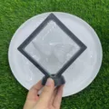 10cm Kristall Schmetterling Flügel Schwebender Display Ständer Weißer Halbedelstein Variante - Weißer Jadeit / 10cm Set