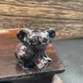Bonita figura de escultura de animal de piedra de koala de cristal natural para hogar. - Granate
