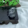 3cm Naturstein Adler Kristall Schnitzerei Figur Edelstein Vogel Skulptur Heimdekoration - Larvikit