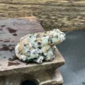 Figurine de grenouille en pierre naturelle, sculpture d'art animalier mignon maison. - Pierre de bord de route