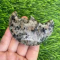 7cm cristallo luna viso lucido pietra naturale doppia faccia intagliata di decoro - Pietra bordo strada