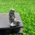 Natural semi-precious stone Mother Earth Gaia crystal carving figurine for home decor 1.5 inch - Flame Stone