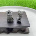 Natural stone female torso crystal carving sculpture small ornament mineral specimen decor variant - Flame Stone