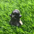 3cm Natural Stone Small Ghost Crystal Figurine Halloween Decoration Crystal Healing Stone - Zebra Stone