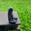 1.5 Pouces Cristal Naturel Mère Terre Gaia Figurine Pierre Guérison Déesse Décor - Sodalite Bleue