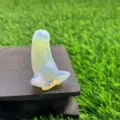 1.5 Pouces Opale Mère Terre Figurine en Cristal Pierre Semi-Précieuse Décoration Guérison - Opale