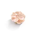 Camellia flower button cover decorative accessory for elegant shirts and apparel - 16#