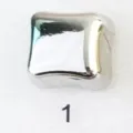 Square magnetic snap button for hijab accessory stylish metal closure replacement part - Style 1
