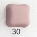 Square magnetic snap button in matte dusty pink, color number 30 variant for hijab accessory. - 30#