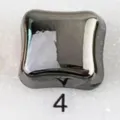 Square magnetic hijab pin brooch clasp metal fastener accessories for daily wear stylish - 4#