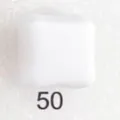 Square white magnetic buckle headscarf accessory clothing fastener item variant 50 - Code 50