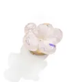 Camellia flower button cover shirt accessory DIY shiny resin decorative clothing piece - 24#