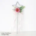 Bacchetta magica stella fiore accessorio per festa cosplay costume magico rosa nastro - Rosa