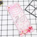 Acryl strass sticker DIY diamant zwaan kristal stickers telefoon decoratie ambacht glimmend - Parelzwaan - Roze