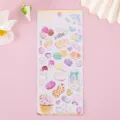 Schattige glitter magic decoratieve stickers doorzichtige epoxy briefpapier voor dagboek - SL-AF01
