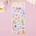 Schattige 3D kristal epoxy taart stickers voor dagboek, album en telefoon decoratie. - SL-AF04
