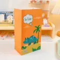 Carino sacchetto di carta dinosauro per festa di compleanno caramelle e confezione regalo. - Dinosauro YC-09