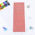 4mm 900pcs red acrylic rhinestone stickers self adhesive gems for phone car crafts decor - 900 Pieces/Pack / Red