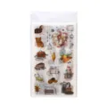 Vintage aquarel stickerblad voor DIY journaling, scrapbooking en decoratieve ambachten. - Antieke Voorwerpen