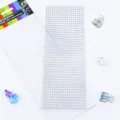 4mm rhinestone sticker sheet for phone and car decoration, DIY acrylic diamond crafts. - 900 Pieces/Pack / Silver