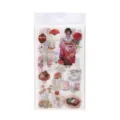 Japanse stijl Tokyo meisje washi sticker set voor DIY dagboek planner leuke decor. - Tokio meisjes 311 / 6 Stuks/Verpakking