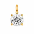 Round Gold Point Style / Pendant Only