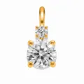 Round Double Stone Style / Pendant Only