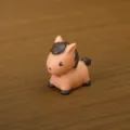 Resin pony figurine micro landscape cute desktop car ornament decoration 2.8cm - Playful Little Pony
