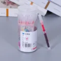 Set de bolígrafos de gel con tinta roja 0.5mm de secado rápido para estudio escolar. - 24 Piezas Barril / Rojo