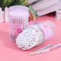 LangMu student cartoon mechanical pencil leads 2B 0.5/0.7mm 80pcs stationery supply. - 0.5mm / Black