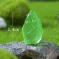 Grüner Harz Bambussprossen Miniatur Figur Bonsai Moos Landschaft Garten Handwerk Ornament - Grüner Bambusschössling
