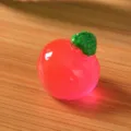Miniatura simulación fruta resina estatuilla bonita DIY micro paisaje escritorio decor - Zanahoria Redonda