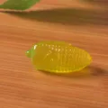 Pequeño colgante de resina de maíz de simulación amarilla diy micro paisaje decoración - Maíz