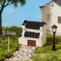Adorno de resina de mini patio chino para paisaje de musgo de bricolaje y decoración. - Casa de estilo Hui