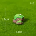 Miniatur Harz Felsen Bonsai Ornament Moos Landschaft Dekoration Größe 1,8cm x 2,3cm - Kleiner Steinblock