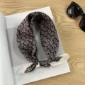 Vintage paisley print katoenen bandana vierkante sjaal voor dames chique halsdoek accessoire - Afbeelding #4