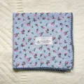 Koreaanse stijl vintage bloemen katoenen vierkante sjaal pastorale halsdoek en haarband. - 3#
