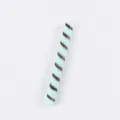PVC Simulated Chocolate Wafer Stick Model Fake Food Dessert DIY Toy Accessory Item. - Threaded Chocolate Bar / Lake Blue