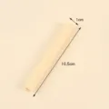PVC simulation chocolate stick model fake food dessert cake roll DIY toy accessories. - Chocolate Stick / Beige