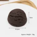 Simulatie chocolade ijsbal model nep dessert fotografie rekwisieten decoratie display. - Donker Koffie