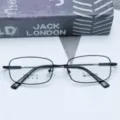 Herren Business Titan Vollrand Brillen optisches Gestell Metall 9936 Detailansicht - Schwarz