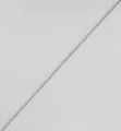 Catena in acciaio inossidabile 1.0mm larghezza accessori gioielli fai da te collana - Stile 2 (L132) / 1 Metro