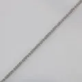 Vista dettagliata della catena in acciaio inossidabile da 2.4mm come accessorio di gioielleria. - Stile 5 (L132) / Confezione da 1 Metro