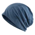 Bonnet slouchy en mesh léger et respirant pour les sports de fin d'été et vêtements. - Taille unique / Bleu