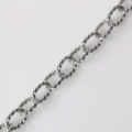 Edelstahl gedrehte ovale O-Kette 10mm breit DIY Schmuckherstellung Armband Zubehör - 6# Kettenbreite 10.0mm Pro Meter