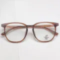 Monture de lunettes rétro TR grand cadre anti-lumière bleue pour un style quotidien. - Thé Froid