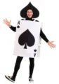 Halloween disfraz de As de Espadas divertido tarjeta traje fiesta cosplay ropa para adultos - Tops / Talla única / Estilo de Hombre