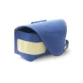 Pilamalleus sac de balle de golf en cuir bleu sac de taille suspendu avec bande élastique - Bleu